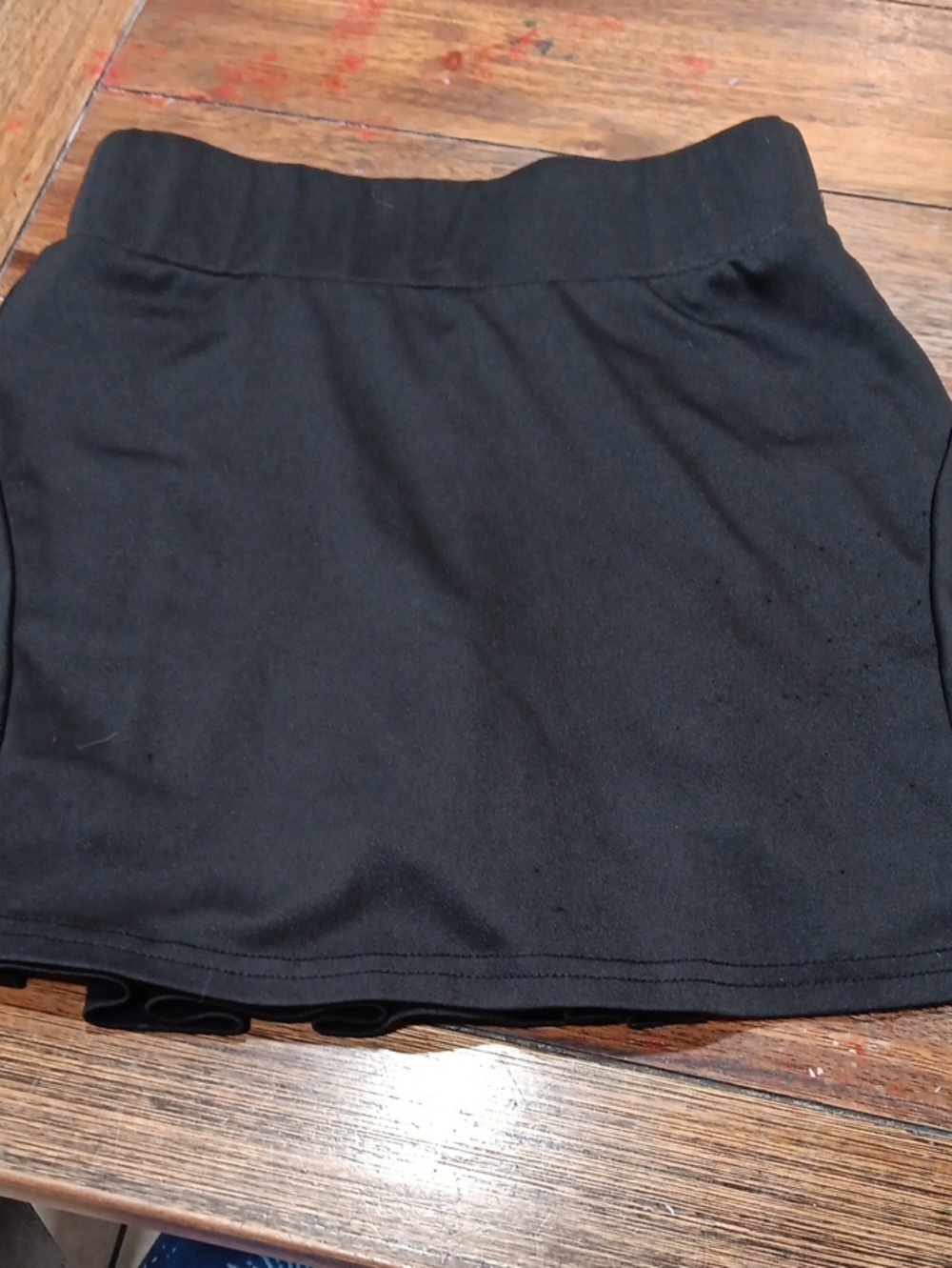 Classic Black Women's Knit Skort - Versatile Everyday Style